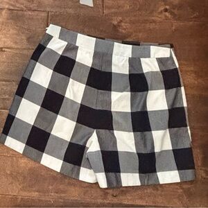 Ann Taylor Monochrome Checkered Women's Shorts